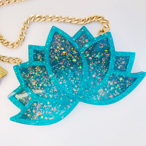 Lushious Lotus Necklace