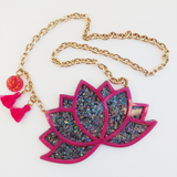 Lushious Lotus Necklace